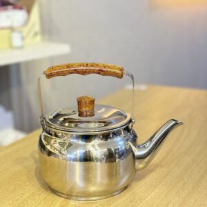 ابريق شاي يد خشب 1 لتر