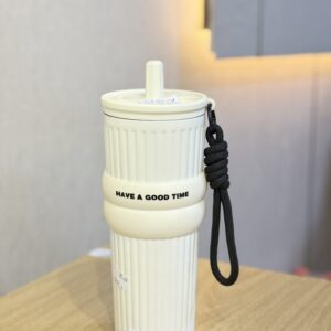 كوب حافظ حرارة 710مل ابيض