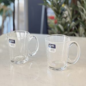 طقم 6 كاسات زجاج