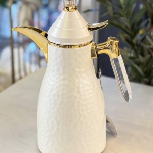 تيرموس مثلج ماط ابيض