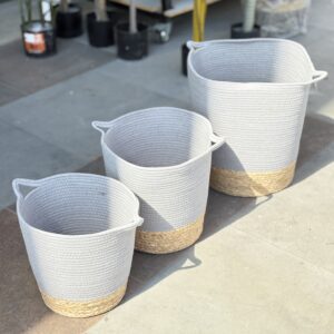 سلة غسيل سكني قماش