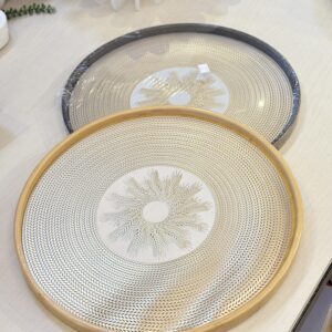 صينية بامبو مع كوستر بيج